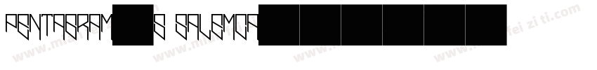 pentagram’s Salemca字体转换